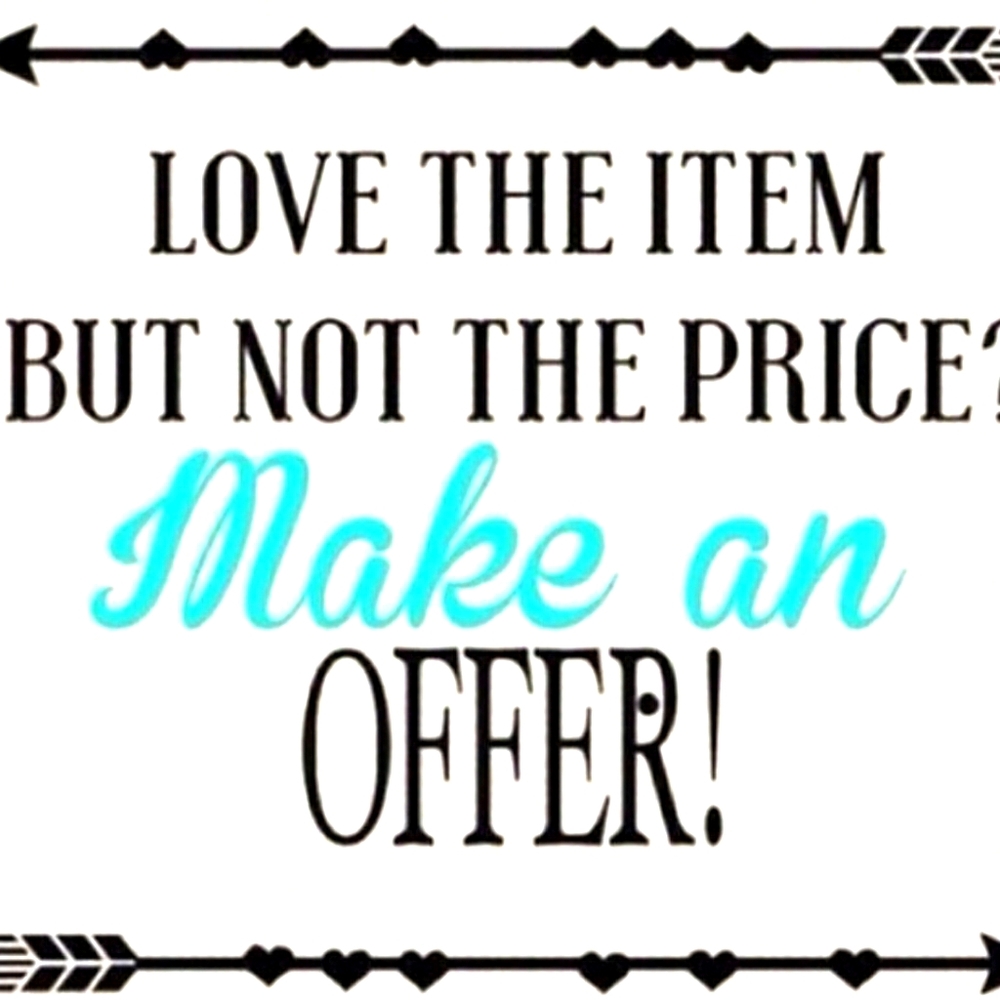 Open to all reasonable offers🌺